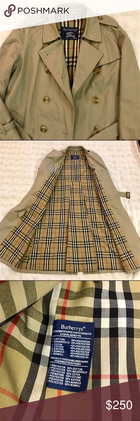 burberry brit trench logo|authentic burberry trench.